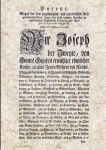 Patent tolerancyjny cesarza Józefa II z 1781, strona 1